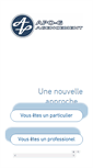 Mobile Screenshot of apo-g-agencement.fr